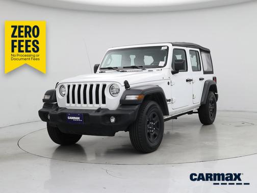 White 2023 Jeep Wrangler Unlimited Sport