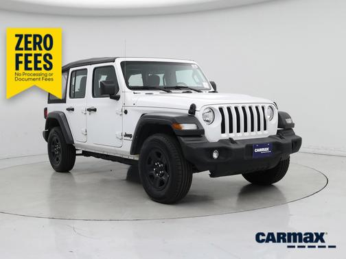 White 2023 Jeep Wrangler Unlimited Sport