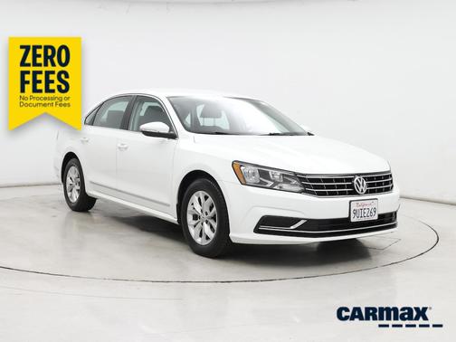 White 2016 Volkswagen Passat S