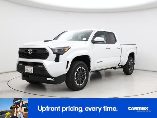 White 2025 Toyota Tacoma TRD Sport