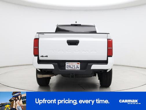 White 2025 Toyota Tacoma TRD Sport