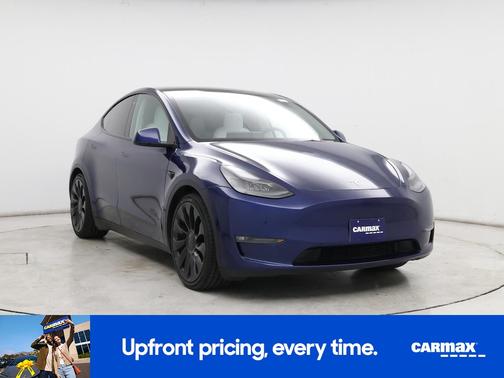 Blue 2023 Tesla Model Y Performance