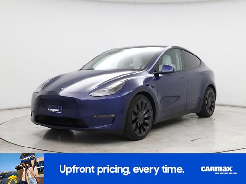 Blue 2023 Tesla Model Y Performance