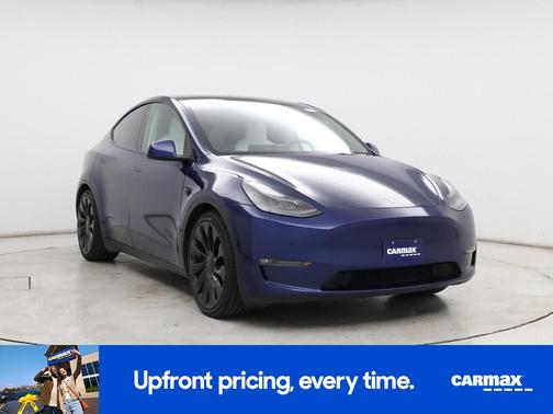 Blue 2023 Tesla Model Y Performance