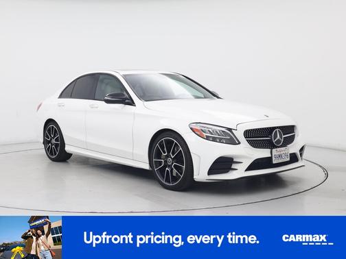 White 2020 Mercedes-Benz C-Class