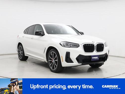 White 2022 BMW X4 M40I