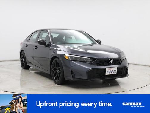 Gray 2025 Honda Civic Sport