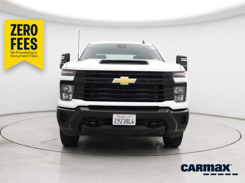 White 2024 Chevrolet Silverado 2500 Work Truck