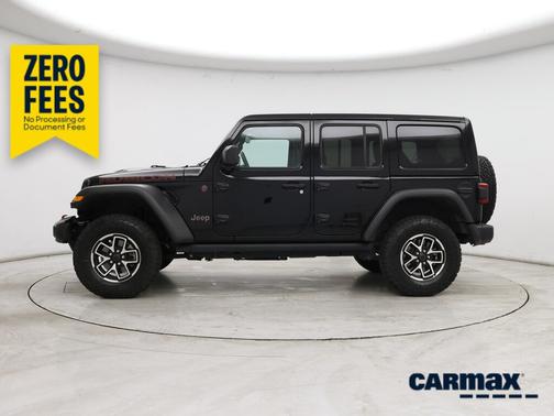 Black 2025 Jeep Wrangler Rubicon