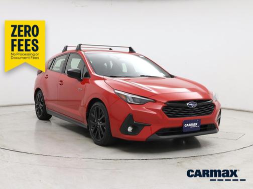 Red 2024 Subaru Impreza RS