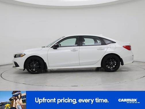 White 2023 Honda Civic Sport