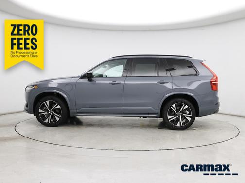 Blue 2023 Volvo XC90 Recharge Plug-In Hybrid T8 Plus Dark Theme