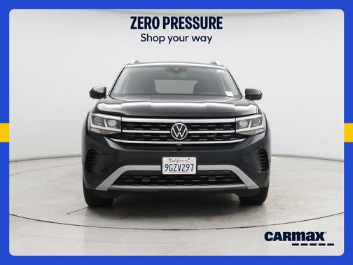 Black 2021 Volkswagen Atlas SEL Premium