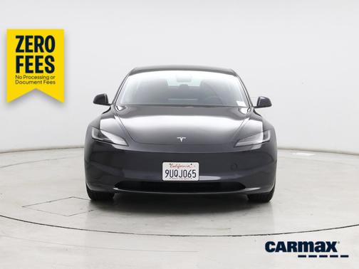 Gray 2025 Tesla Model 3 Long Range