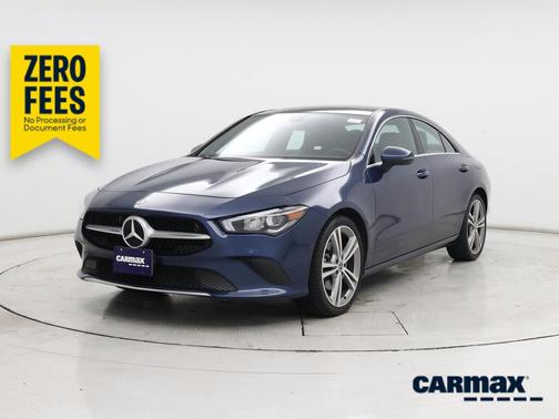 Blue 2020 Mercedes-Benz CLA 250
