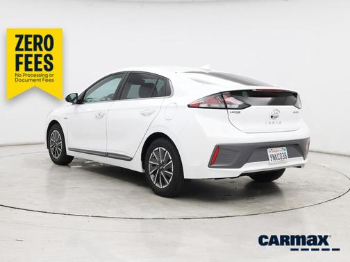 White 2020 Hyundai IONIQ EV Limited