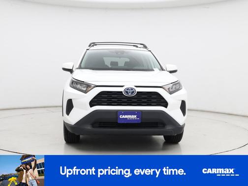 White 2022 Toyota RAV4 Hybrid LE