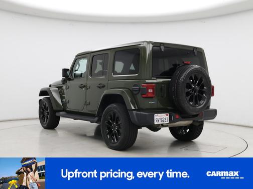 Green 2021 Jeep Wrangler Unlimited 4xe Unlimited Sahara