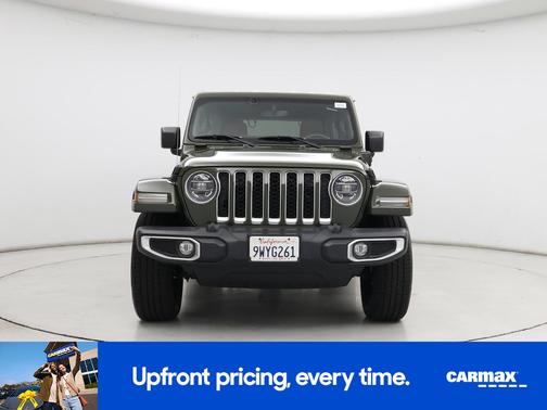 Green 2021 Jeep Wrangler Unlimited 4xe Unlimited Sahara