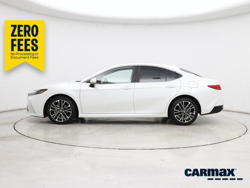 White 2025 Toyota Camry XLE