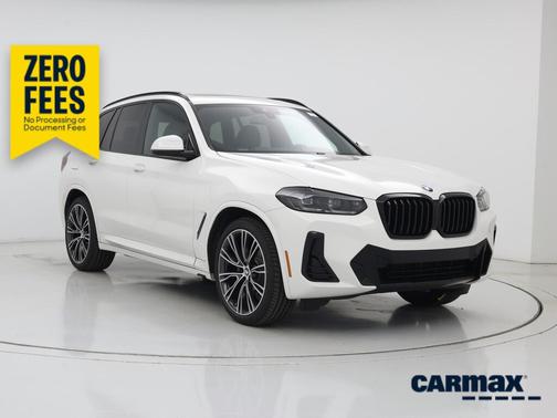 White 2022 BMW X3 sDrive30i