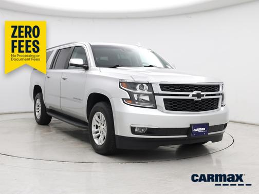 Silver 2019 Chevrolet Suburban LT