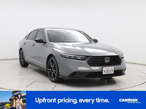 Gray 2024 Honda Accord Hybrid Sport