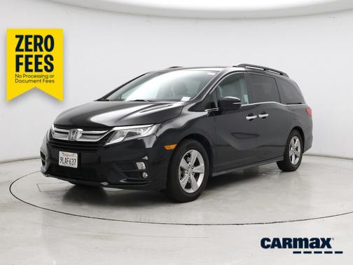 Black 2018 Honda Odyssey EX-L