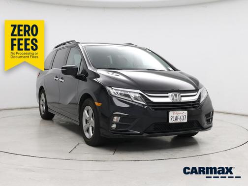 Black 2018 Honda Odyssey EX-L