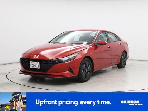 Red 2021 Hyundai ELANTRA SEL