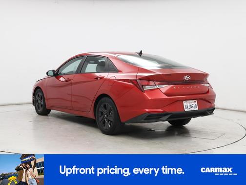 Red 2021 Hyundai ELANTRA SEL