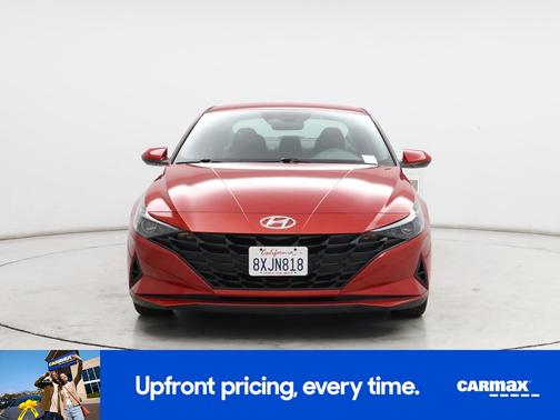 Red 2021 Hyundai ELANTRA SEL