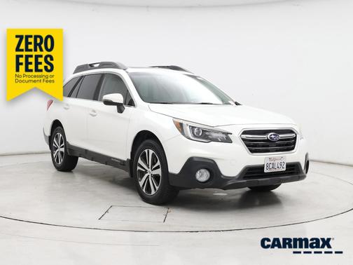 White 2018 Subaru Outback 2.5I Limited
