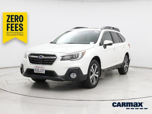 White 2018 Subaru Outback 2.5I Limited
