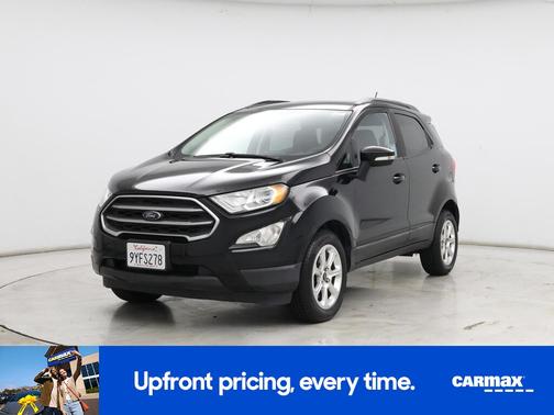 Black 2020 Ford EcoSport SE