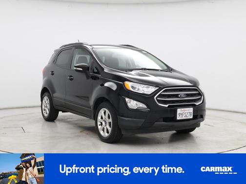 Black 2020 Ford EcoSport SE