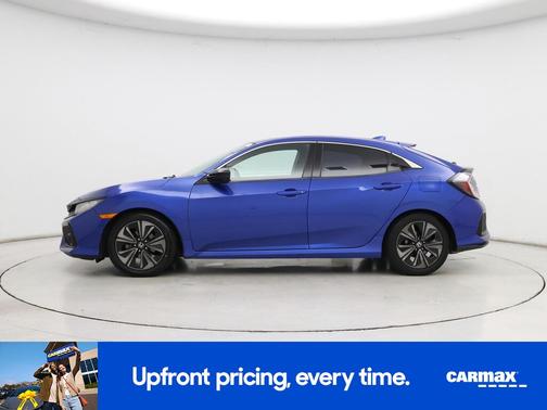 Blue 2018 Honda Civic EX-L