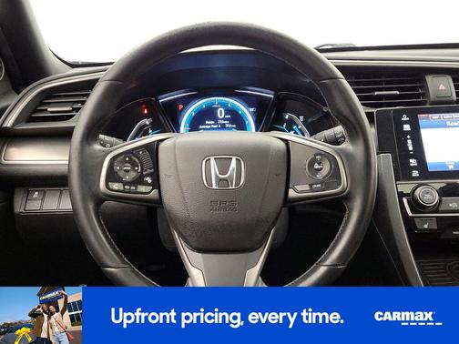 Blue 2018 Honda Civic EX-L