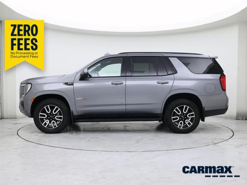 Silver 2021 GMC Yukon AT4