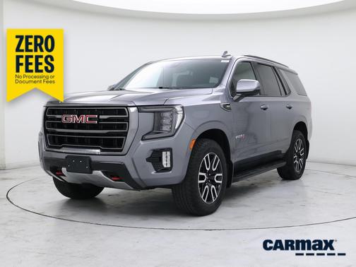 Silver 2021 GMC Yukon AT4