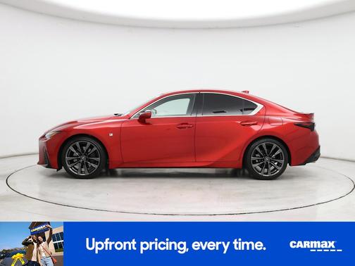 Red 2023 Lexus IS 350 F-Sport
