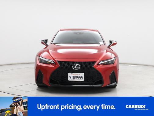 Red 2023 Lexus IS 350 F-Sport