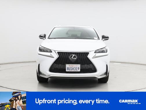 White 2017 Lexus NX 200t F-Sport