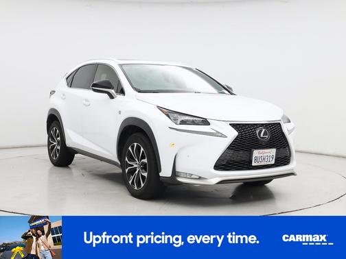 White 2017 Lexus NX 200t F-Sport