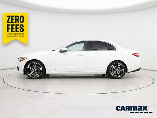 White 2022 Mercedes-Benz C-Class