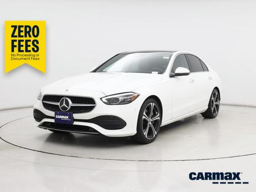 White 2022 Mercedes-Benz C-Class