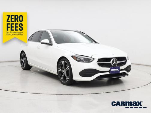 White 2022 Mercedes-Benz C-Class