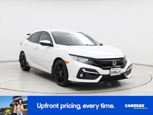 White 2021 Honda Civic Sport