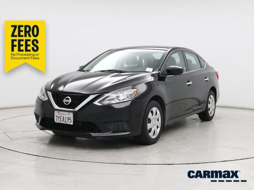 Black 2016 Nissan Sentra SV
