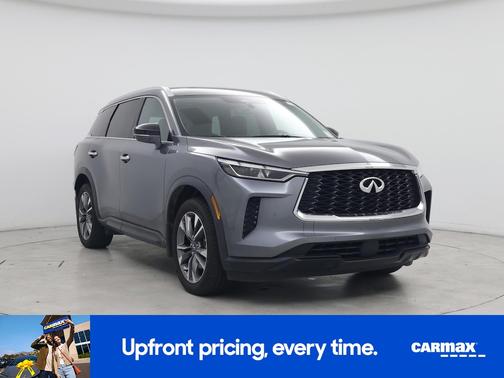 Gray 2023 INFINITI QX60 Luxe